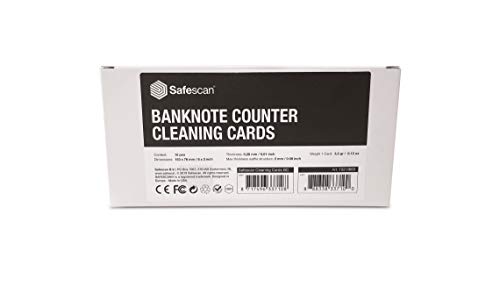 Safescan Cleaning Cards For Bill Counters - 15 Pieces #TOP3