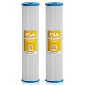 Max Water 10 Micron 20 x 4.5 Whole House Pleated Sediment Water Filter Replacement Cartridge for Well Water Filtration