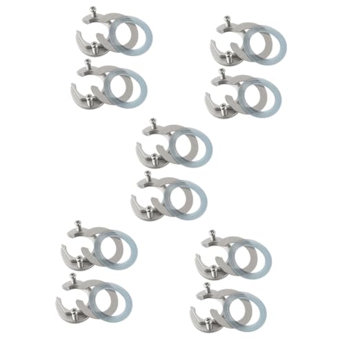 OSALADI 10 Sets Faucet Fastening Nut Anti-loose Nut for Taps Faucet Mounting Accessory Antiloosing Tool Mounting Fitting Faucet Circlip Tool Fastening Supply