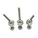 Adjustable 304 Stainless Steel Coolant Nozzle, 3 Pcs High Pressure Cooling Nozzle, for CNC Machine, Jewelry Carving Lathe, Milling, Water Jet Cutter Coolant Pipe Industrial Nozzle (D=12MM/L=30MM)