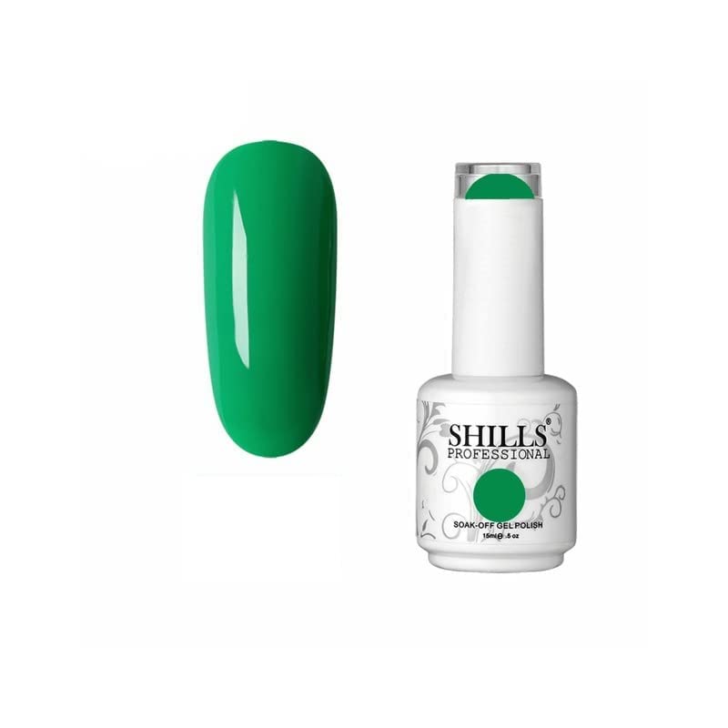 Image of SHILLS PROFESSIONAL Uv /Led Soak Off Glossy Finish Nail Polish Nail Art Nail Polish Color Shade 187, 15 Ml