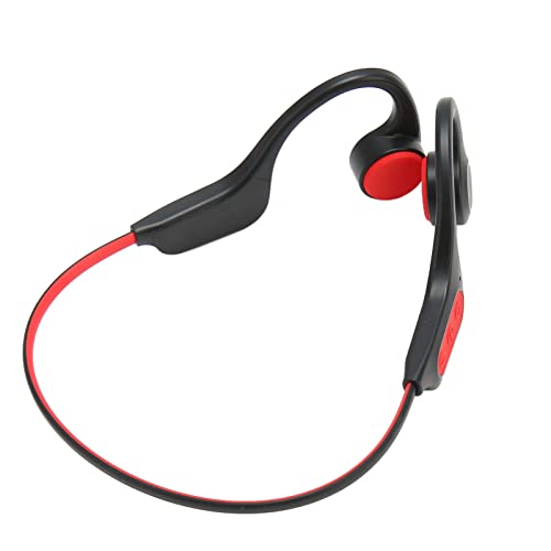 BAFOVY Auriculares de Conducción ósea, Cancelación de Ruido de Aleación de Titanio, Auriculares Inalámbricos Impermeables, Ideales para Deportes y Fitness