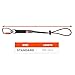 Ergodyne Squids 3714 Tool Lanyard and Tethering Attachment with Carabiner and Cinch Loop, Weight Rating 10lbs, 3-Pack