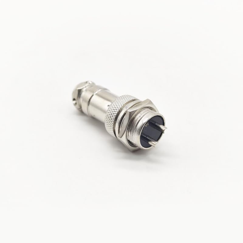 Conector de Aviación GX20 2 Pines Pack 2 Pzas miniatura 3