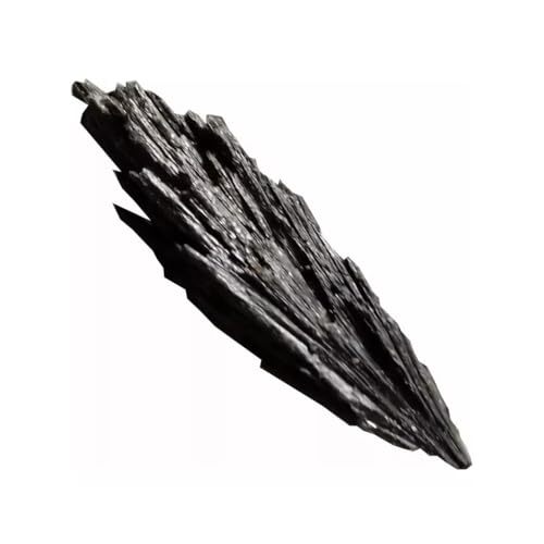 Pedra Cianita Negra Vassoura Bruxa Cristal Natural Bruta - Oferta