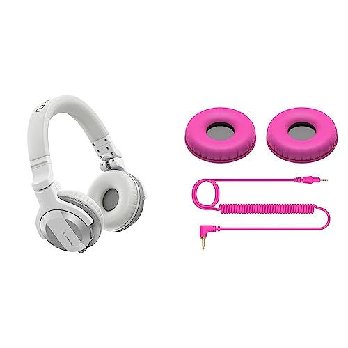 Image of Pioneer DJ HDJ-CUE1BT On-Ear Bluetooth DJ Headphone with HC-CP08-V CUE1 Series Ear Pad and Cord