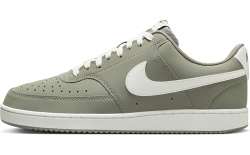 NIKE Court Vision Low Schuh, Calzado Hombre, Vela Ligera del ejército, 44 EU