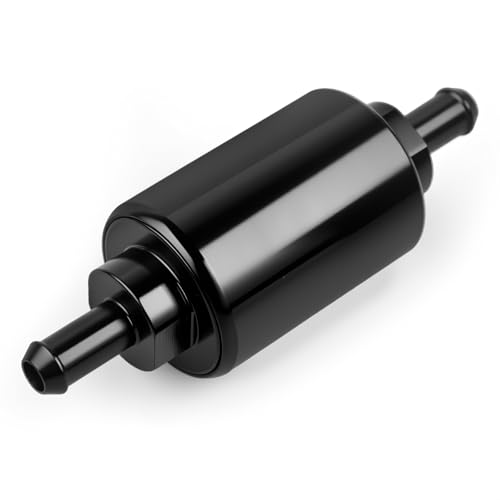 CNRAQR 5/16 Fuel Filters 178 Micron Removable Black Anodized Aluminum