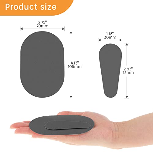 Sharplace 80 Stück Rundbewegung Haarentfernungs Pads, Enthaarungspads Set, Physikalische Haarentferner Pads, Nachfüllpads für Haarentferner, Schmerzfrei Haarentfernung für Körper & Gesicht