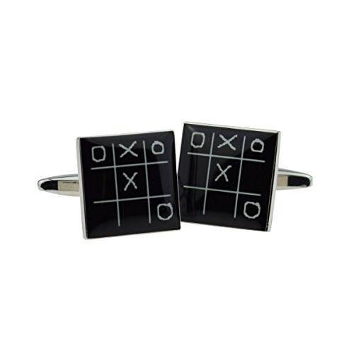 Mancuernillas para hombre Gtr Noughts And Crosses miniatura 1