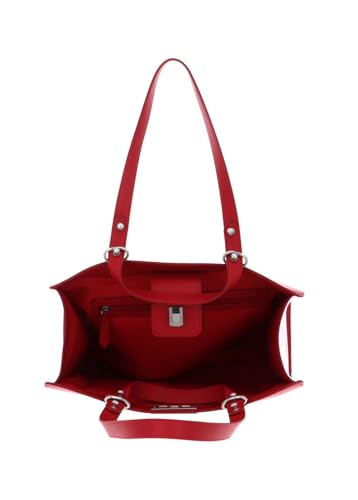 Valentino Alicia Shopping Bag Rosso grand sac cabas rouge élégant