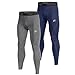 Produktbild MEETWEE Thermounterhose Herren, Thermounterwäsche Lange Unterhose Winter Leggings Funktionsunterwäsche Skiunterwäsche Warme Unterwäsche Männer