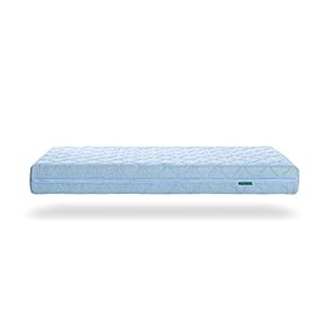 Newton Baby Crib Mattress Infant Toddler Mattress Baby Bed Mattress Dual Layer Safe Breathable Washable Mattress Removable Cover Deluxe 55 inch Thick Cushion Sky Blue