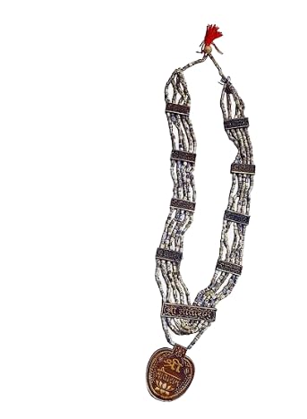 Tulsi Kanthi Mala with Sita Ram Name Pendat Holy Basil Rosary for Pooja Divine Tulsi Beads Holy Tulsi Kanthi Mala with Sita Ram Locket