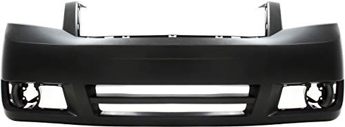 Garage-Pro Front Bumper Cover Compatible with DODGE GRAND CARAVAN 2008-2010 Primed with Fog Light Holes