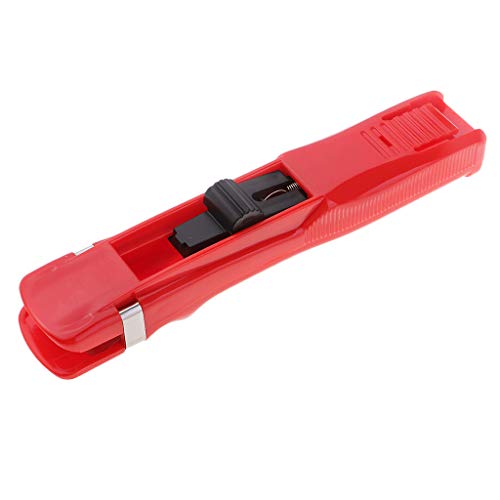 gazechimp Heavy Duty 50 Dispenser Paper Clipper Com 8Pcs Recarregar Clips Material De Escritório