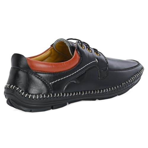 Image of Leatherkraft Formal Lace-Up Derby Shoes