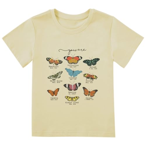 Image of T Shirts for Boys Toddler Girls Dino Types of Dinosaurs Kids Retro Tshirt Kids Summer Tee Tops 2-7 Years