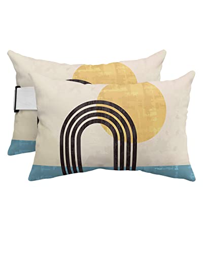 Futuregrace Outdoor Pillows with Insert 2 Pack-12