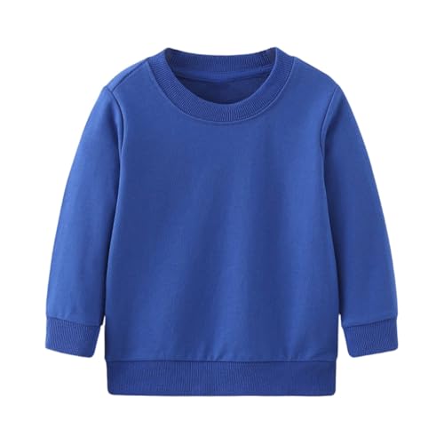 Girls Sweatshirt Dress Round Neck Pullover Cute Outfits Solid Color Tops Oversized Winter Fashion Youth Sweatshirt2