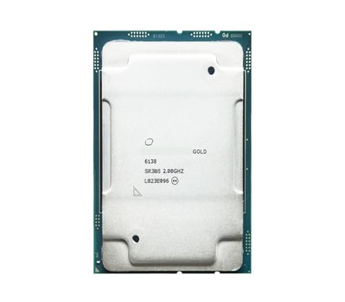 Processeur CPU Gold 6138 pour booster la virtualisation de serveurs et le cloud d'entreprise