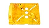 MICROJIG Matchfit Grid Router Guide – Precision Dovetail Clamp Track Jig for Woodworking, Easy Self-Indexing 4' Spacing, Build Custom Workbenches, Jigs & Sleds, MFRG-400-000