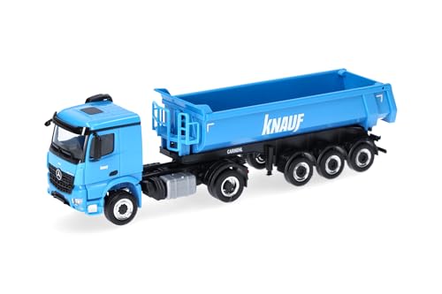 Camion miniature Mercedes-Benz Arocs Herpa benne Carnehl Knauf