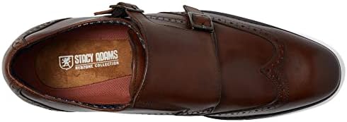 STACY ADAMS Karson Wing Tip Double Monk Strap Cognac 11 M | Image 1