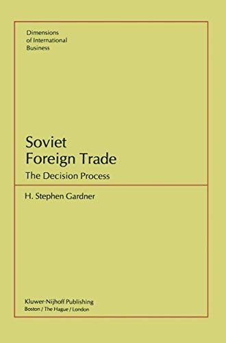 Soviet Foreign Trade: The Decision Process view 2