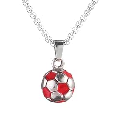 Sliver Chain+Red Soccer