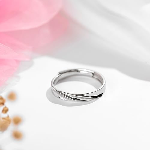 ZAVYA 925 Sterling Silver Designer Rhodium Plated Adjustable Ring for Men| Gift for Men and Boys | With Certificate of Authenticity and 925 Hallmark - Image 2