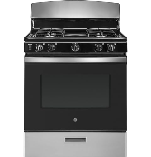 GE® 30' Free-Standing Gas Range, Stainless Steel
