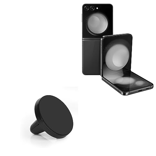 BoxWave Car Mount Compatible with Samsung Galaxy Z Flip 5 - Minimus MagnetoMount, Magnetic Car Mount, Magnetic Car Holder