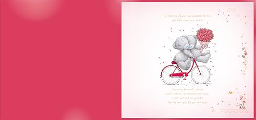 Me to You Tatty Teddy Luxury Large Boxed Handmade Valentine's Day Card 'Love of my Life' 12 x 14" - Official Collection - Image 2