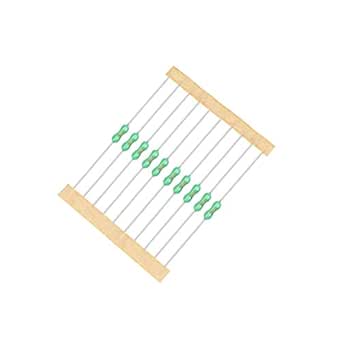 uxcell Fuse 250V 0.5A Resistance Fuse-Link Fast Blow Leaded 3mm x 62mm for Telecom Communication Circuit Boards Electronics Lighting 10pcs