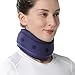 Velpeau Neck Brace -Foam Cervical Collar - Soft Neck Support Relieves Pain & Pressure in Spine - Wraps Aligns Stabilizes Vertebrae - Can Be Used During Sleep (Enhanced, Blue, Small, 2.5″)