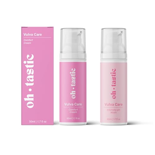 ohtastic Basis Intimpflege Bundle | Vaginal Creme & Intimpflege Waschlotion | gegen Scheidentrockenheit, Juckreiz & Irritationen im Intimbereich | pH-Wert angepasst