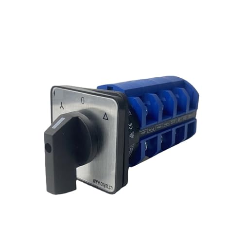 Commutateur inverseur tripolaire rotatif 63A 690V YMW26 pour armoire électrique