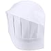 Juvale Chef Hats - Large White, 24 Pack - Adjustable Disposable Paper Chef Hats for Kids & Adults - Pizza Party Decorations & Cooking Gifts