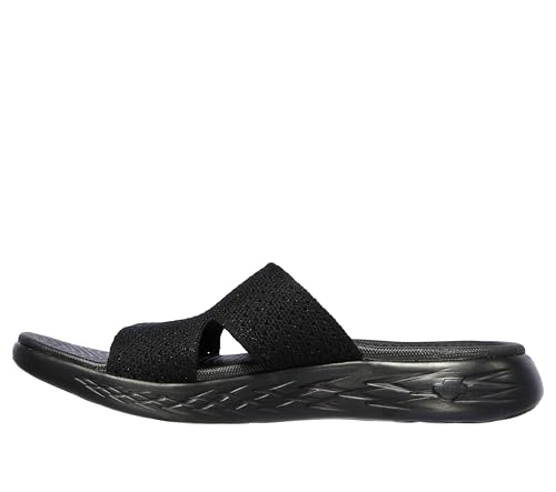 Image of Skechers Women's On-the-go 600 Stretch Knit Slides