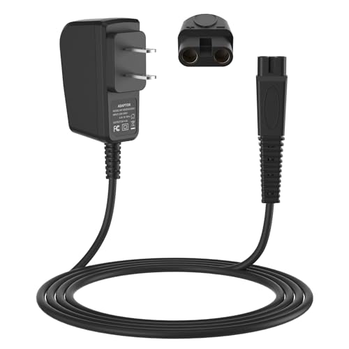 Xxszhy 5V 1A Adapter for Andis Shaver Charger Power Cord Replacement Andis Charger Compatible with 17150 17165 TS-1 TS-2 Foil Shaver