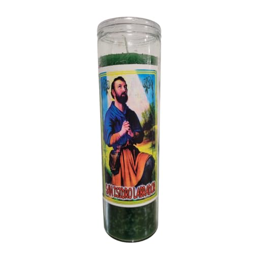 San Isidro Labrador Veladora Preparada/San Isidro Labrador Prepared Candle