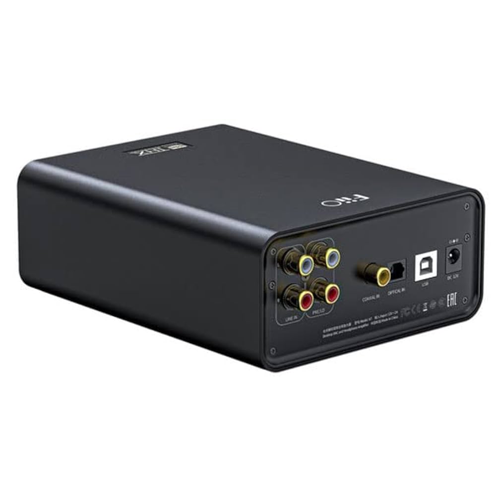 FiiO - [正規輸入品]FiiO K7 ヘッドフォンアンプ DAC Amazon.co.jp: 《ロゴ入りクロスプレゼント》FIIO DAC内蔵