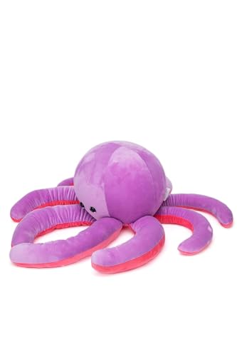 Image of Storescent Stuffed Animal Cute Plush Toy - Hugging Plush Squishy Pillow Toy Gifts (Clumsy Octopus)