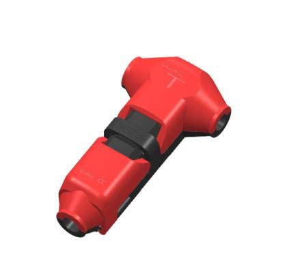 Davitu [Davitu]Wholesale T shape 1PIN Wire Terminal Block Connector Scotch Lock for 18-22AWG Electrical Wire,led strip Connector - (Color: Red case, Pins: 400pieces per pack)