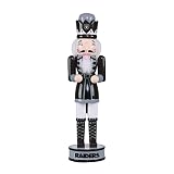 FOCO Oakland Raiders 14" Holiday Nutcracker - Version 2