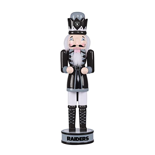 FOCO Oakland Raiders 14" Holiday Nutcracker - Version 2