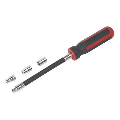 Sealey VS063 Flexible Hose Clip Nut Driver Set Cover