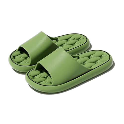 Cloud Slides for Women Men Bath Pillow Slippers Non-Slip Shower Platform Foam Sandals for Indoor Outdoor House