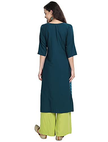 Image of Women's Crepe Regular Kurta